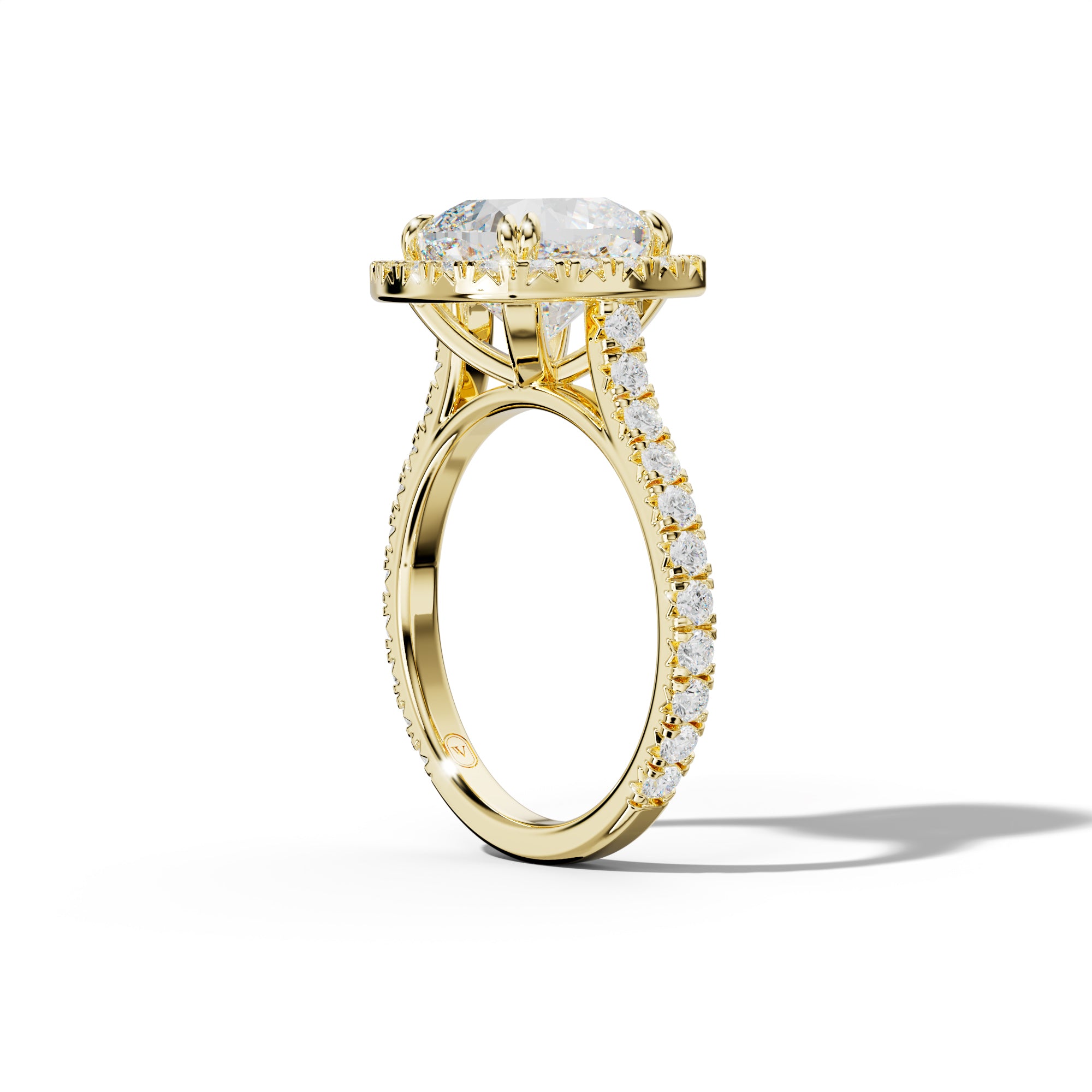 Adeline Cushion Cut Engagement Ring